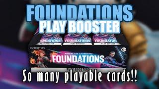 Foundations Play Booster Box Opening