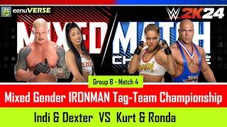 Group B Match 4 | MIXED Gender IRONMAN Tag Championship WWE 2k24