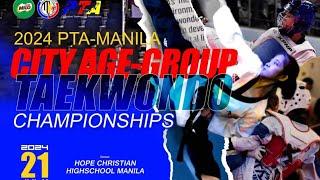 2024 PTA - MANILA CITY AGE GROUP TAEKWONDO CHAMPIONSHIPS || Stephanie Noppies ||