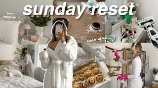 a productive SUNDAY RESET VLOG deep clean with me, room makeover, organising for spring, kmart trip