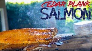 Maybe the Best Cedar Plank Salmon Ever | SAM THE COOKING GUY