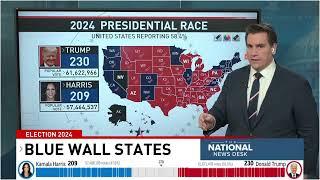 Blue Wall Blitz: Harris, Trump campaigns anxiously await key state calls in 2024 Election