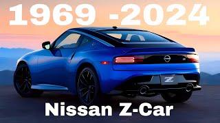 The Evolution of the Nissan Z-Car 1969 -2024 | 240Z, 300ZX, 350Z, 370Z & More