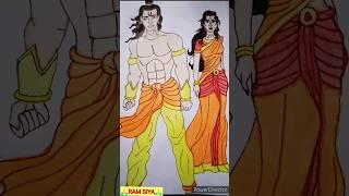 Ram siya  #shorts #ytshorts #trendingshorts #art #drawing #artwork #ramsiya #viralvideo #viral