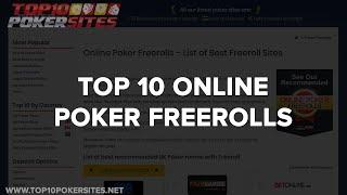 Best Poker Sites for Freeroll Poker Tournaments