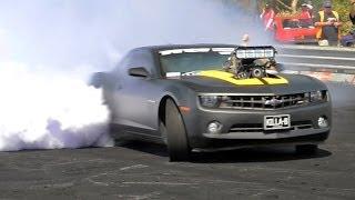 Blown Camaro burns rubber - KILLA-B