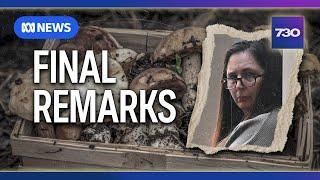 Closing arguments heard in trial of accused mushroom murderer Erin Patterson | 7.30