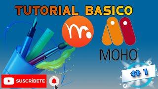 TUTORIAL BASICO , HERRAMIENTAS # 1 DE MOHO 13.5  MOHO PRO ANIME STUDIO