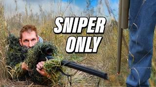 Snipers Only Airsoft Battle Survival Challenge!