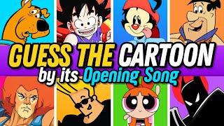 Guess The CLASSIC CARTOON by its Opening Song  Music Quiz