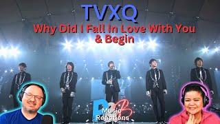 TVXQ "Why? & Begin" (2009 Tokyo Dome Concert Video) | Couples Reaction!