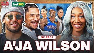 A’ja Debates Lowering WNBA Rims, Beating Josh 1v1 & Reacting To Knick Fans Twitter Crashouts