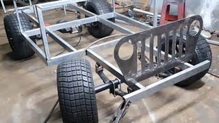 I BUILDING A ELECTRIC JEEP CAR P1