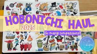 Hobonichi Haul 2025 | Mina Perhonen | Himitsu Stranger | Yumi Kitagishi | Paddington #journaling