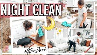 ULTIMATE AFTER DARK CLEANING | RELAXING NIGHT TIME CLEAN WITH ME 2020 | Page Danielle