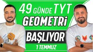 BAŞLIYOR!! | 49 GÜNDE TYT GEOMETRİ KAMPI 2025