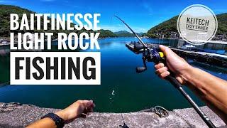 Multi Species BFS Light Rock Fishing with Keitech Easy Shiner