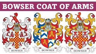 Bowser Coat of Arms & Family Crest - Symbols, Bearers, History