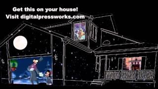 Christmas House Projection Video - Sample