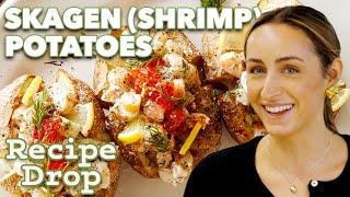 Skagen (Swedish Shrimp Salad) Baked Potatoes | Recipe Drop | Food52