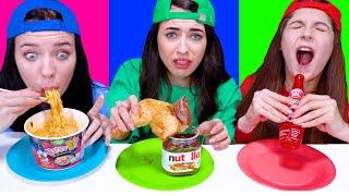 ASMR Strange Food Combinations Challenge by LiLiBu