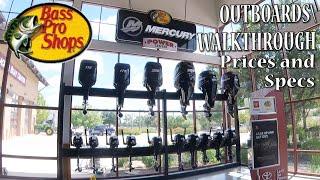 Bass Pro Shop Outboards Walk-through. Prices, and Specs Mercury Optimax, Verado. Bass Pro shop boats