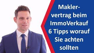 Maklervertrag: Warum einen Maklervertrag abschließen beim Verkauf einer Immobilie [6 Tipps]