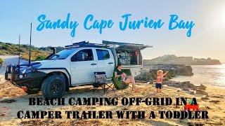 Sandy Cape, Jurien Bay | Beachside Off-Grid Camping with a Camper Trailer