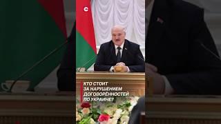 Лукашенко: Зеленский до войны довёл! #лукашенко #политика #новости #зеленский #украина #shorts