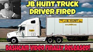 All 24,043 JB Hunt Truck Drivers Will Get Fired For Doing This! Dashcam Video Released 