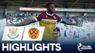 St Johnstone 1-2 Motherwell | Ebiye Nets Injury Time Winner! | William Hill Premiership