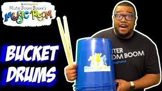 Bucket Drumming Play-Along for Kids & Preschool - Old Macdonald Had a Farm with Mister Boom Boom