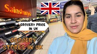 Grocery shopping for international students in uk|Cheapest store in uk  || Sainsbury store in uk