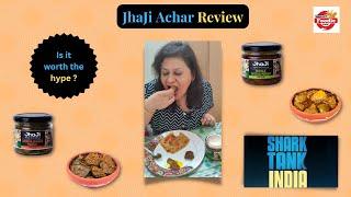 Trying Shark Tank India’s Most Famous Product | JhaJi Pickles | Is It Worth The Hype ?