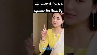 Hania Amir Explaining Her Break Up with Asim Azhar so Wisely |Breakup ytshort | Clicks Matter|