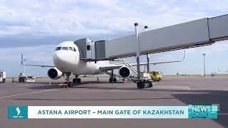 Astana airport – main gate of Kazakhstan. Jibek Joly TV