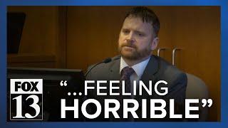 'I was feeling horrible': South Jordan man who shot at police testifies at trial