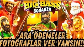 SLOT OYUNLARI | BİG BASS BONANZA | ARA ÖDEME VE FOTOĞRAFLARIN SHOWU #slot #bigbassbonanza