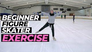 Simple Figure Skating Exercise For Beginners