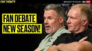 Fan Debate is BACK with Paul Scholes & Jamie Carragher | 2024/25