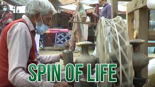 The fading tradition of hand woven fabric