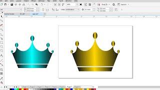 How To Create Crown Logo ll 101 ll  Crown logo design, Make crown logo in simple way