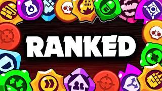 EVERY Ability in Brawl Stars RANKED from WORST to BEST - Full Video