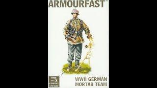 Armourfast  WW2 German Machine Gun Team. 1/72 Scale Plastic Soldier Review.