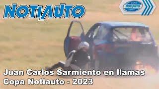 Juan Carlos Sarmiento en llamas - Súper Turismos Light - Copa Notiauto - 2023