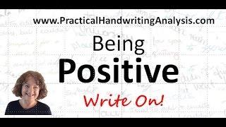 How to identify Positive-ness  - Personality of your Handwriting Signature Graphology