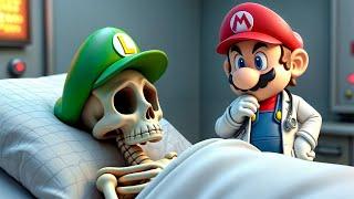 Doctor Mario Finds a Cure for Skeleton Luigi – Can He Do It?