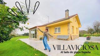 HOUSE FOR SALE IN VILLAVICIOSA, NEXT TO PLAYA ESPAÑA, WITH FLAT PLOT *270,000€* #asturias