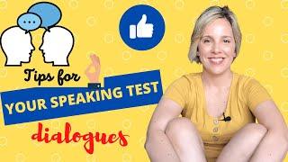 Tips for your EOI SPEAKING exam - DIALOGUE