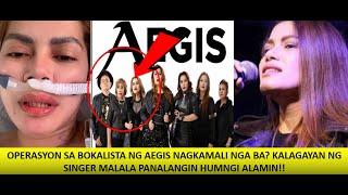 VOCALIST NG AEGIS MALALA ANG KALAGAYAN MATAPOS MA OPERA NAHIRAPN NG HUMINGA ANG NANGYARI ALAMIN